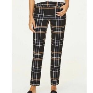 Loft Skinny Ankle pants in plaid. NWT. Retail 89. All tags attached